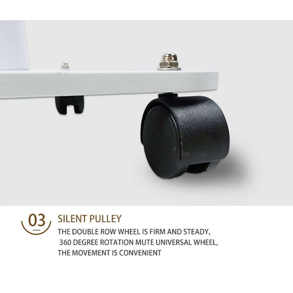 SHZICMY Beauty Salon Trolley Cart Pedestal Rolling Cart Salon Spa Stand Roller Trolley with Wheel Beauty Instrument Tray Rolling Cart