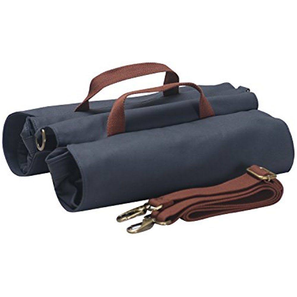 Tourbon Waterproof Canvas Bike Pannier Bag Folding Bicycle Rear Seat