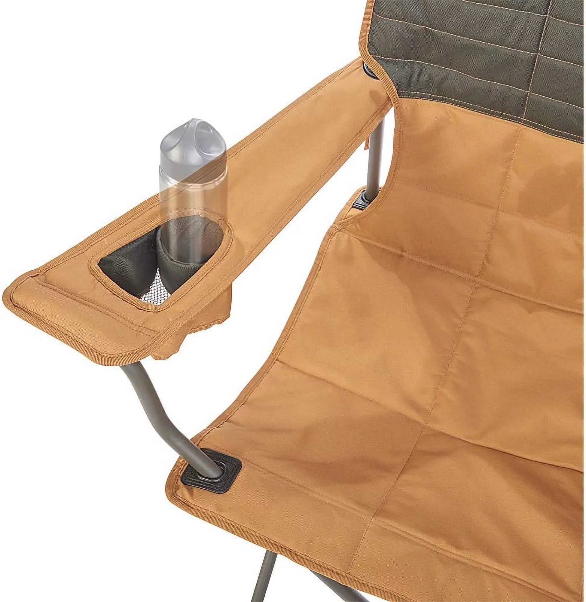 Kelty Lowdown Folding Chair Holds 350Lbs W/ Carrier - Deep Lake/Fallen Rock