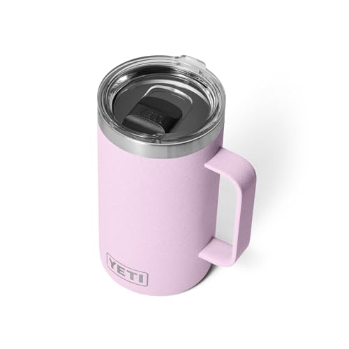 YETI Rambler 24 oz Mug, Vacuum Insulated, Stainless Steel with MagSlider Lid