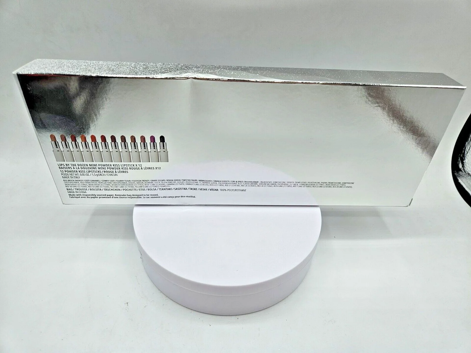 MAC Holiday 2023 Lips By The Dozen Mini Powder Kiss Lipstick Set - 13 Pc