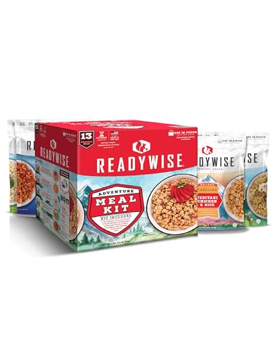READYWISE - Favorite Kit, 9 Pack, Emergency Food Supply, MRE, Freeze Dried Food, Survival, Camping Essentials, Backpacking Meals, 15-Year Shelf Life