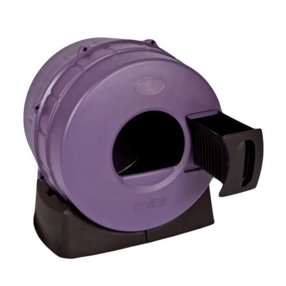 Smart Choice Pet Products 3095 Quick Clean Cat Litter Spinner Box, Recycled Gray