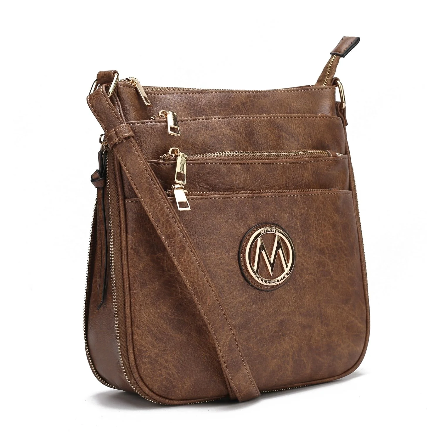 MKF Collection by Mia K. Salome Expandable Multi-Compartment Crossbody Bag