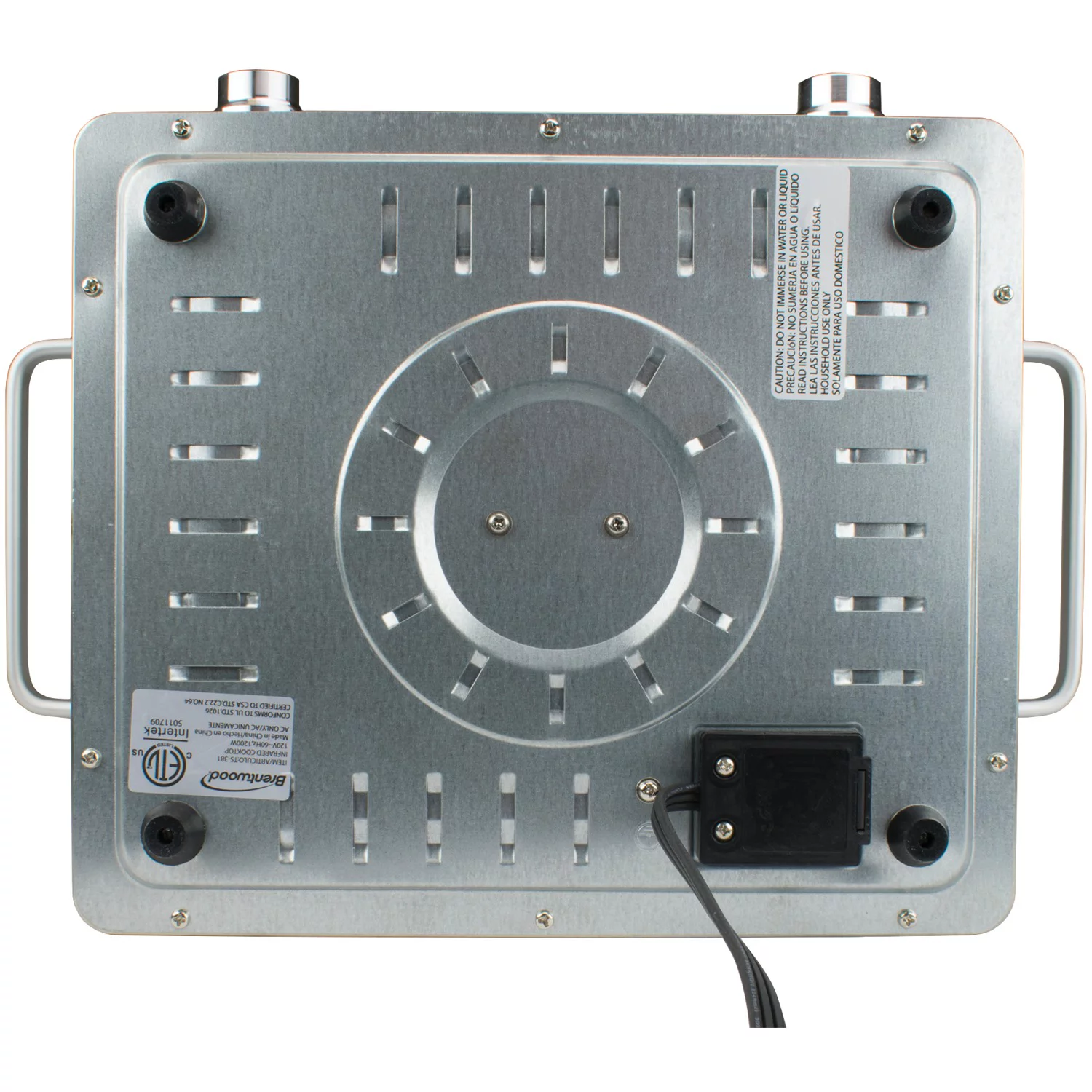 Brentwood Select 1,200-Watt Single Infrared Electric Countertop Burner