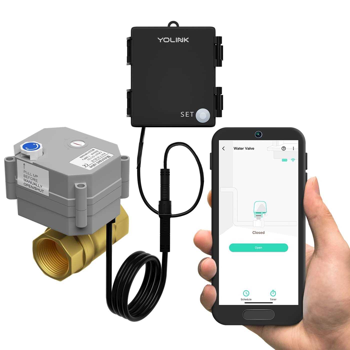 YoLink Wireless Smart Valve Control Kit - Shop Hardware Tools Online Store