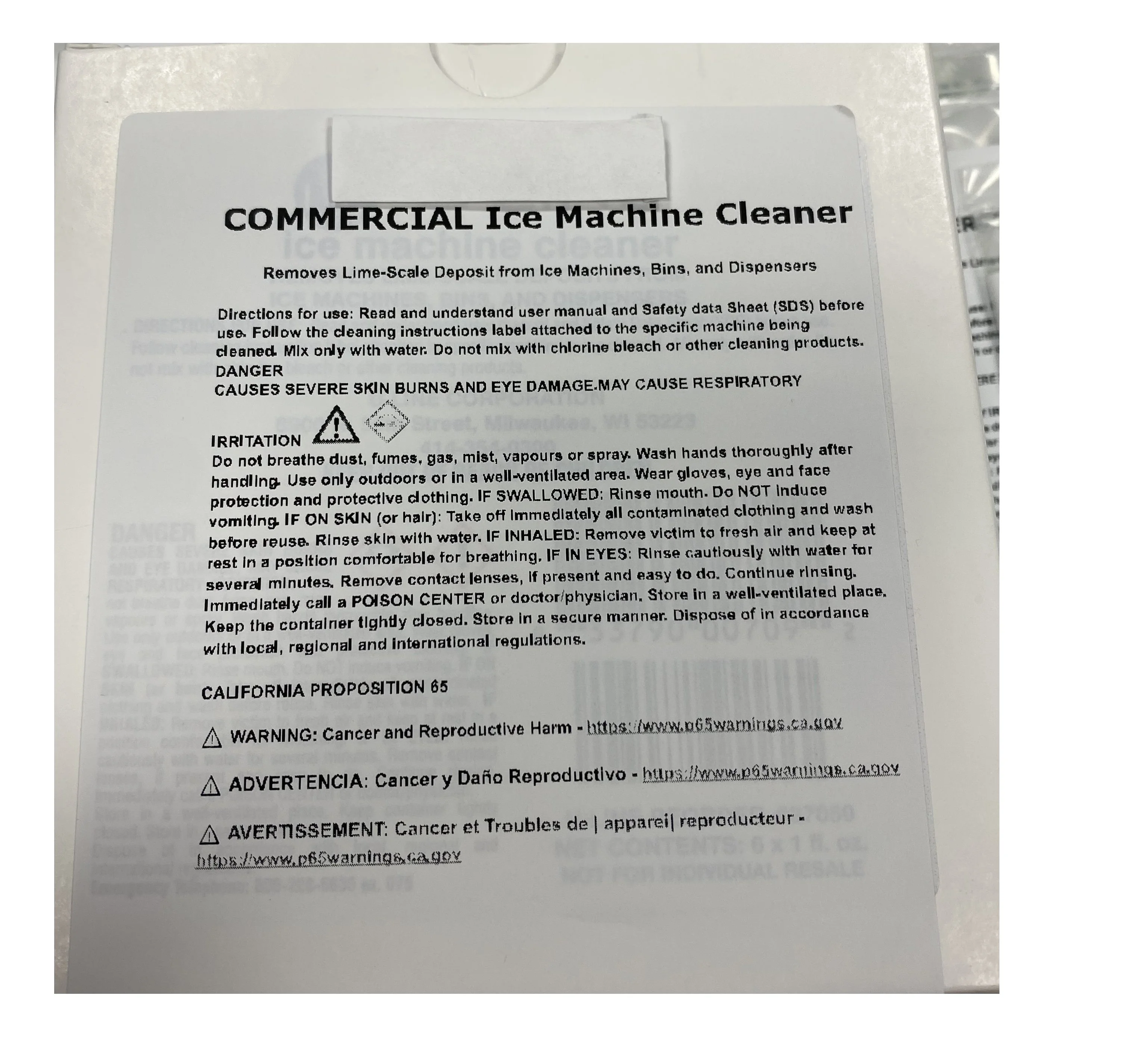 KitchenAid Ice Machine Cleaner Fits Ge Monogram Icemaker Cleaner CK900090
