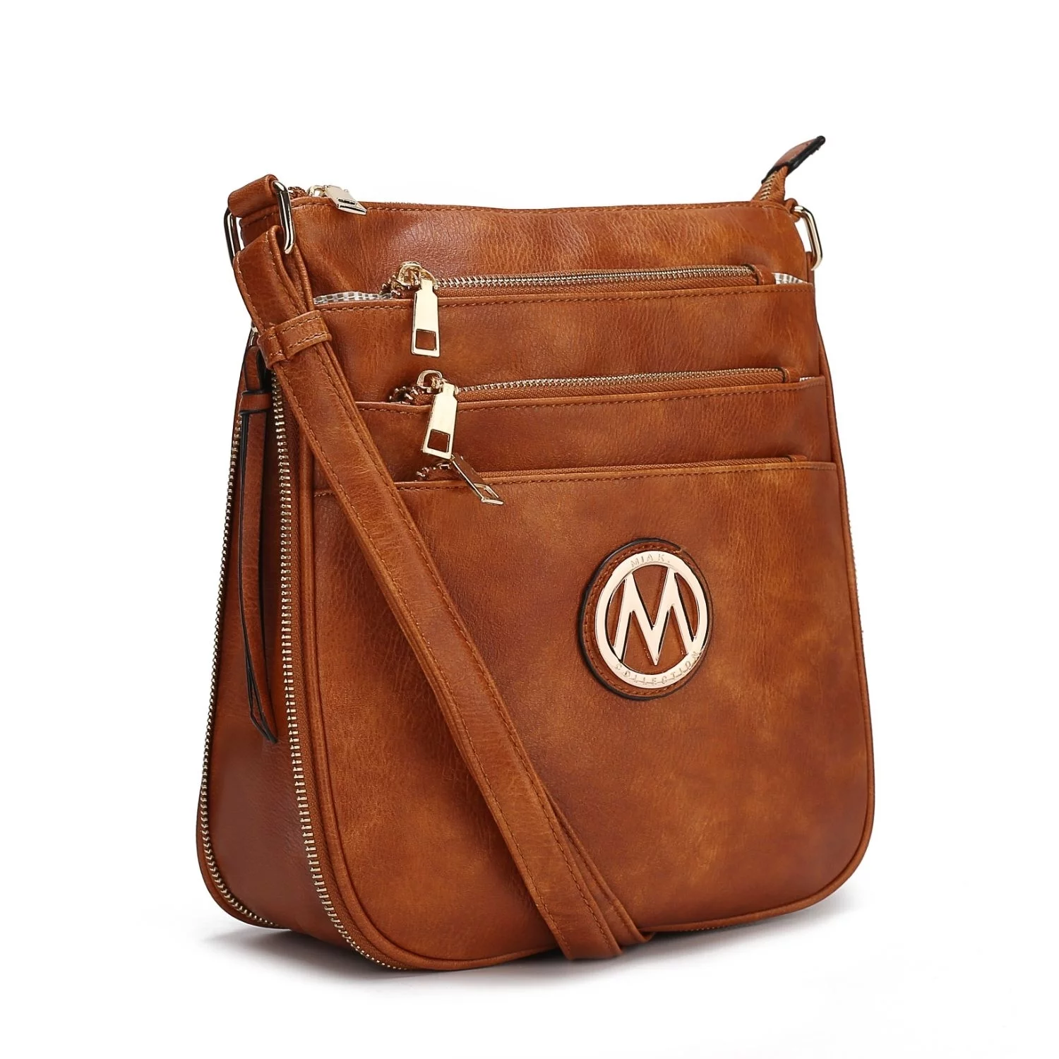 MKF Collection by Mia K. Salome Expandable Multi-Compartment Crossbody Bag