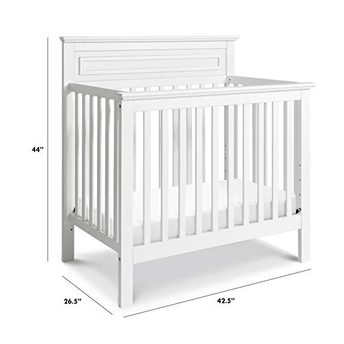 DaVinci Autumn 4-in-1 Convertible Mini Crib in Chestnut, Greenguard Gold Certified
