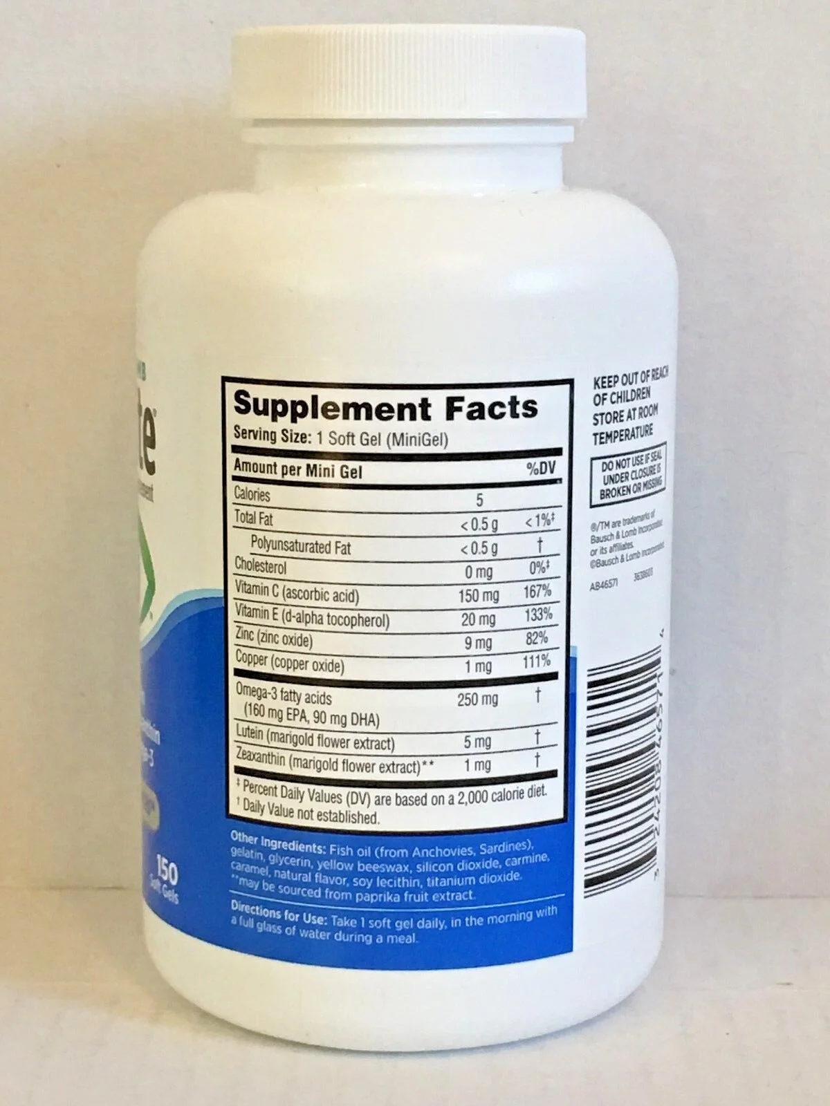 O-cuvite Adult 50+, 150 Soft Gels