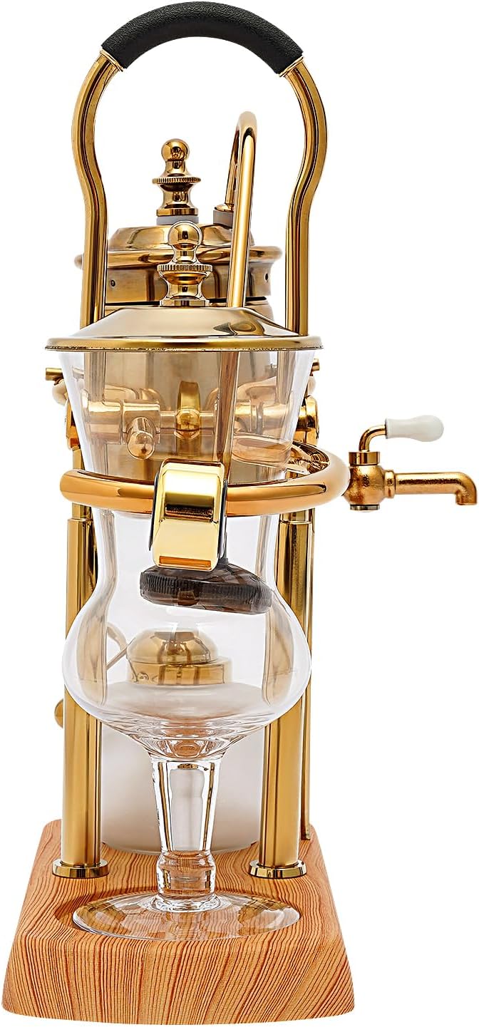 Belgian Belgium Luxury Royal Family Balance Syphon Siphon Coffee Maker,Belgium Family Balance Siphon,Syphon Coffee Maker,Antique Double Ridged Fulcrum,Belgian Coffee Maker,Coffee Machine,US Stock