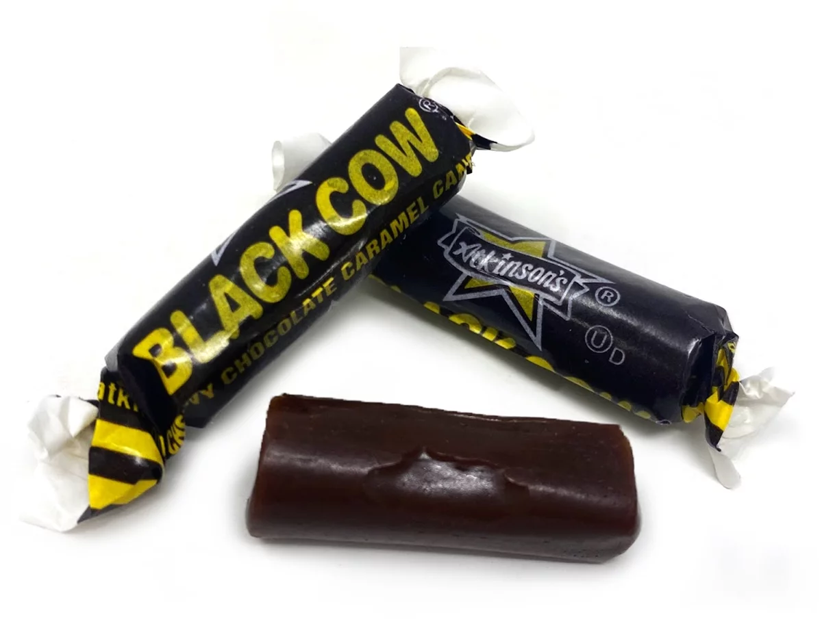 SweetGourmet Black Cow Chocolate Caramel Candy | 2 Pounds