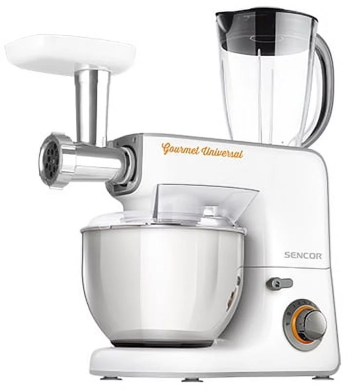 Sencor STM3700WH 5.8 qt. Stand Mixer with 10 Accessories, White