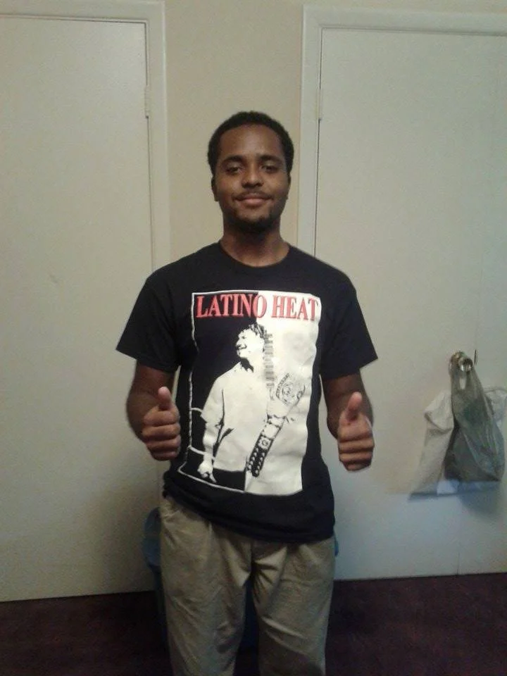 Eddie Guerrero Addicted to the Heat Championship Belt Mens Black T-shirt L