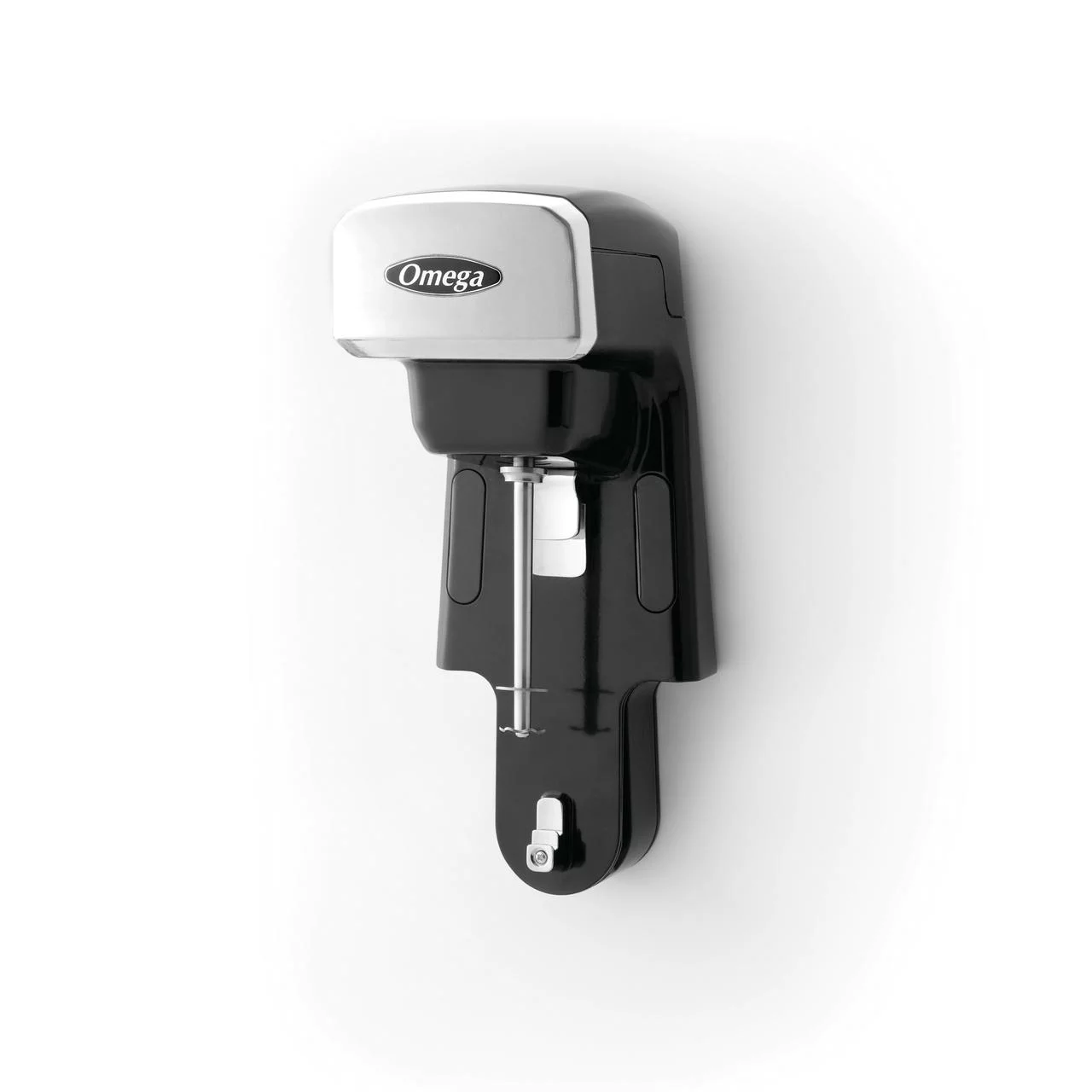 Omega Single Spindle Milkshake Maker with 28oz Stainless Steel Blending Cup, in Black (M1000)