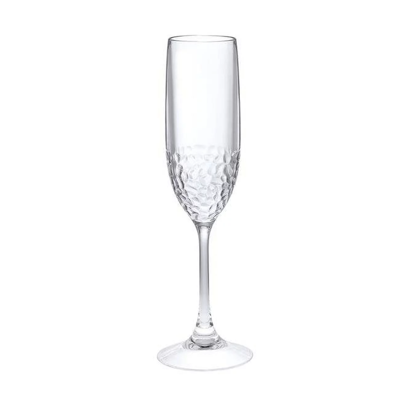 LeadingWare TRS-0765 Tritan Hammer 6 oz Champagne Flute - Set of 4