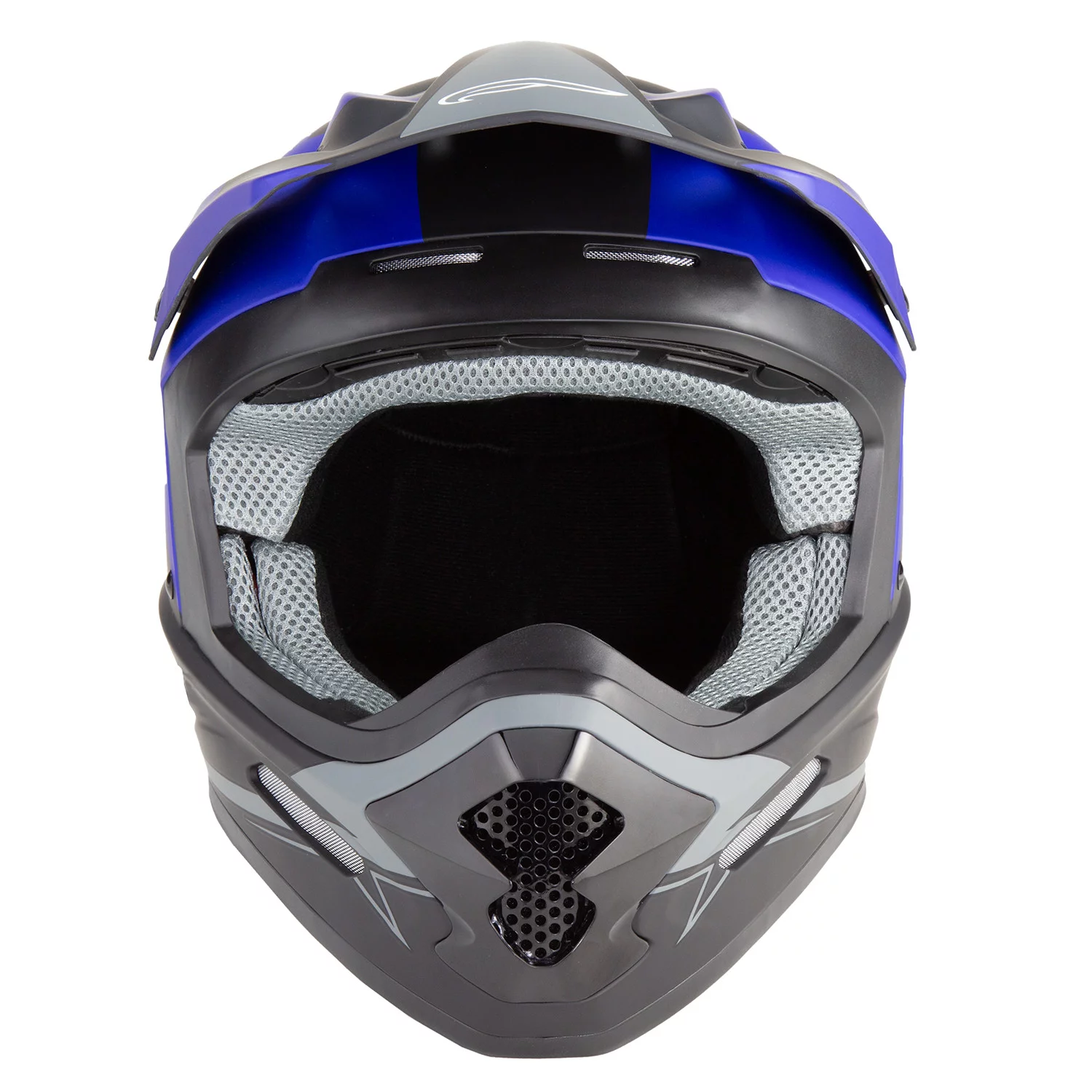Fulmer 204 MPX Adult MX Off-Road Helmet DOT Approved - Matte Blue, Large
