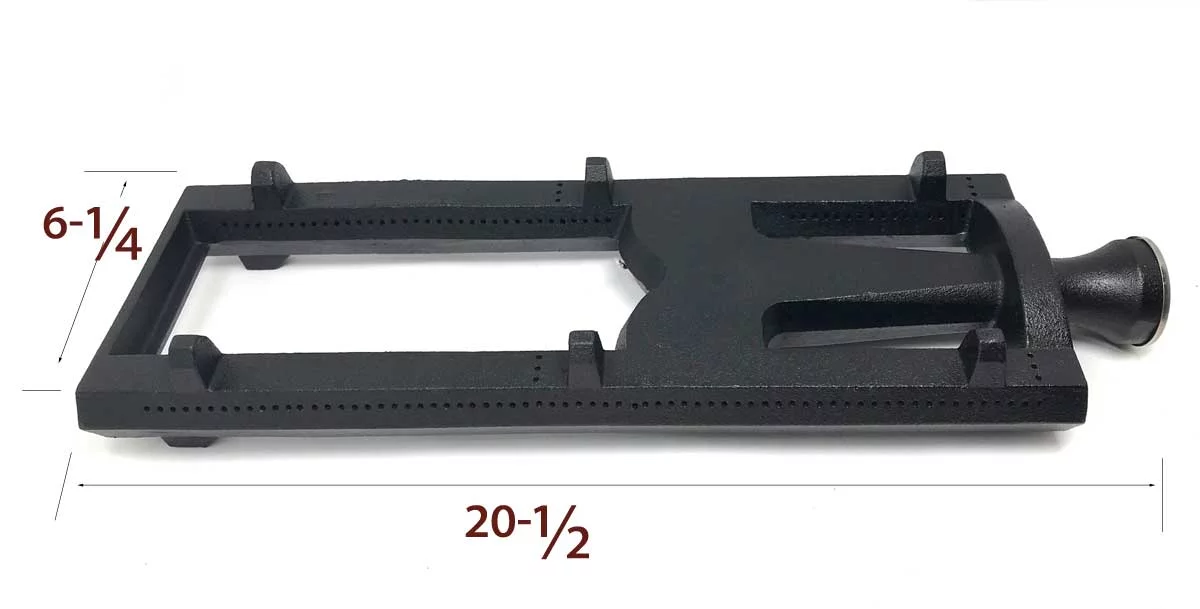 Replacement Cast Iron Burner for Dcs 36ABQ, 36ABQAR, 48, 36BQAR, 36BQ, 36 series, Gas Models, 2-Pack