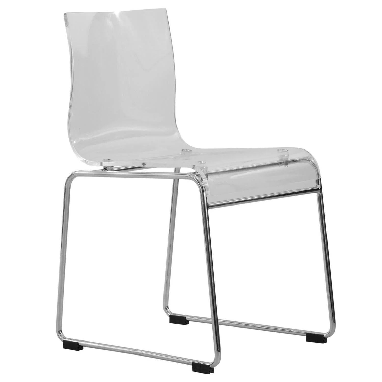 HomeStock Asian Allure Modern Acrylic Chair