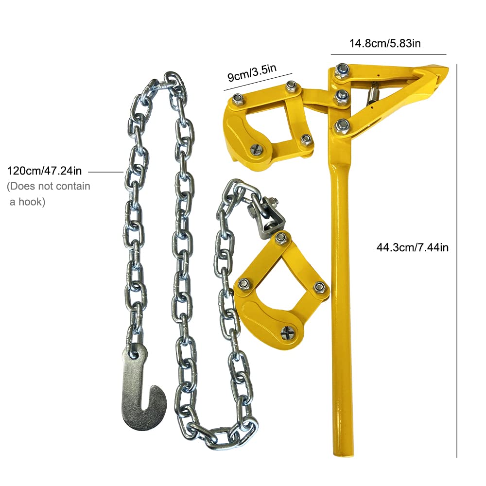 Chain Strainer Cattle Barn Farm Fence Stretcher Tensioner Repair Barbed Wire