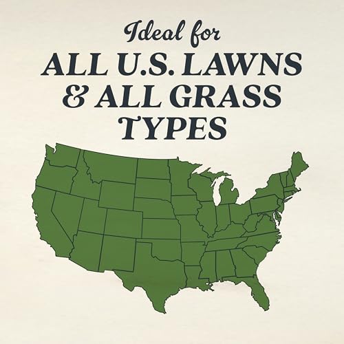 O.M. Scott and Sons Tall Fescue Blend Grass Seed, Fertilizer and Soil Improver, Naturally Crowds Out Weeds, Covers Up to 2,000 sq. ft., 8 lbs.