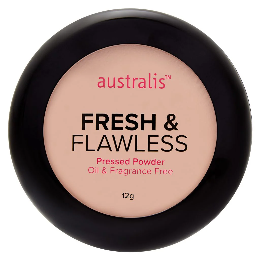 Australis Fresh & Flawless Pressed Powder 11g Darkest Brown