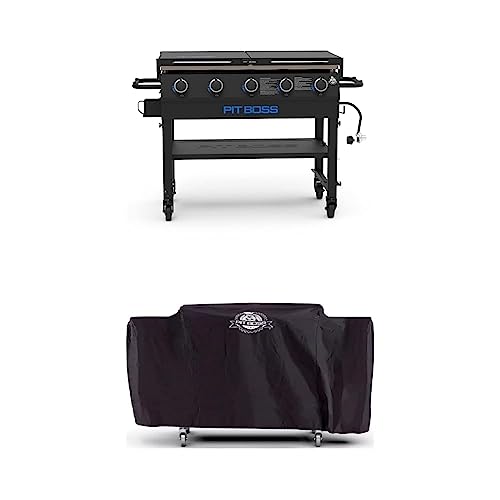 Pit Boss 10960 2-Burner Tabletop Griddle, Black