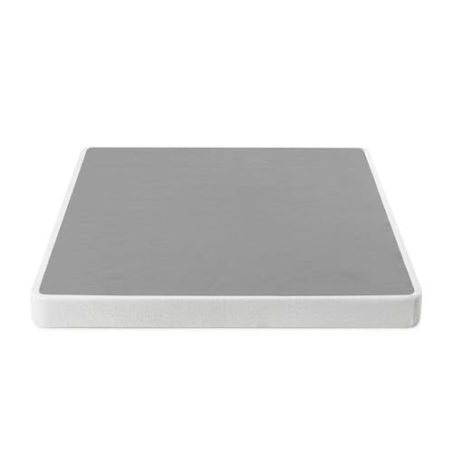 ZINUS 5 Inch Metal Smart Box Spring with Quick Assembly, Mattress Foundation, Strong Metal Frame, Easy Assembly, Queen