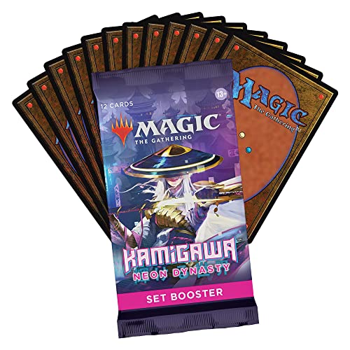Magic: The Gathering Kamigawa: Neon Dynasty Set Booster Box | 30 Packs (360 Magic Cards)