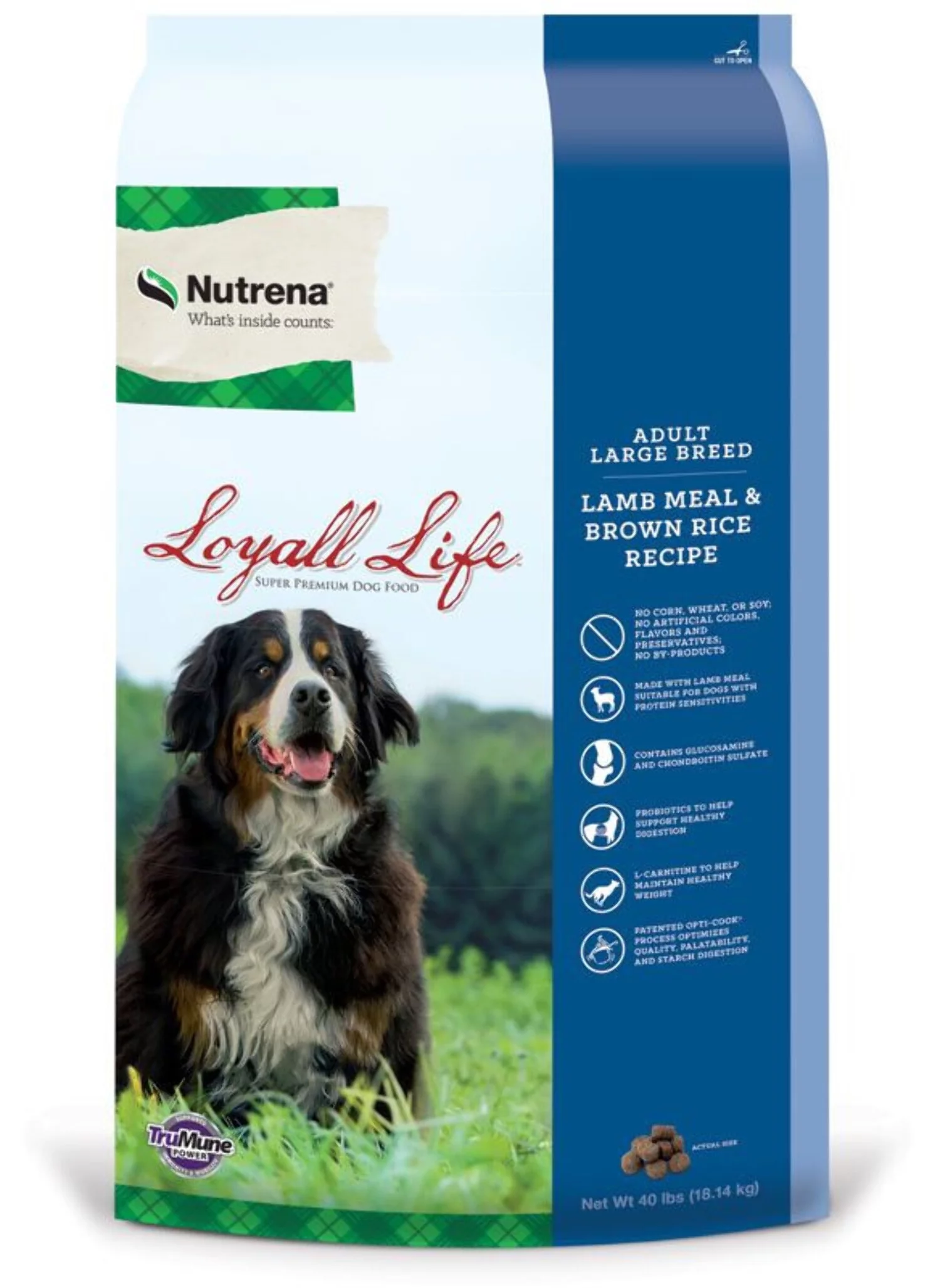 Loyall Life Large Breed Lamb  Rice Adult Dog Food 40 Pounds