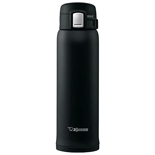 Zojirushi SM-SA60BA Stainless Steel Vacuum Insulated Mug, 1 Count (Pack of 1), Black, 20 oz.