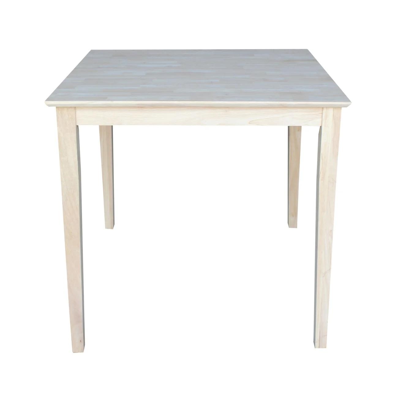 Solid Wood Top Table, Shaker Legs