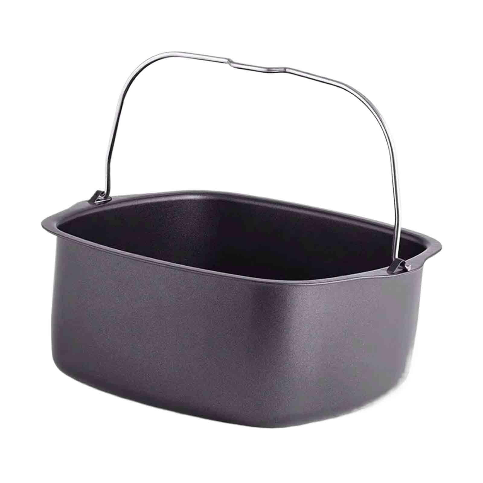 deevoka Baking Cake Barrel Pans Air Fryer Pizza Pans for Pies Bread Steak inch