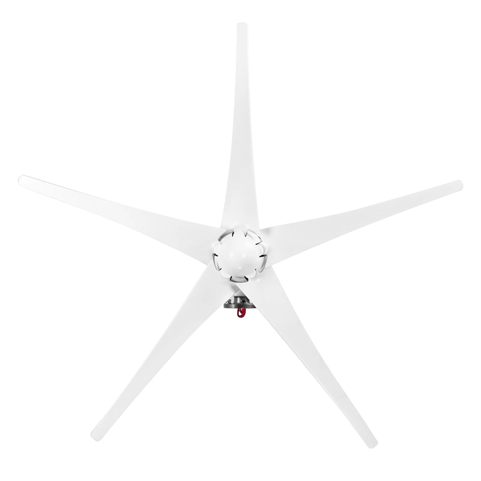 12V 1200W Wind Generator with Charger Controller 5 Blades S-Type Minitype Wind Turbine Generator Kit Clear Energy Windmill for Home Highways Boats