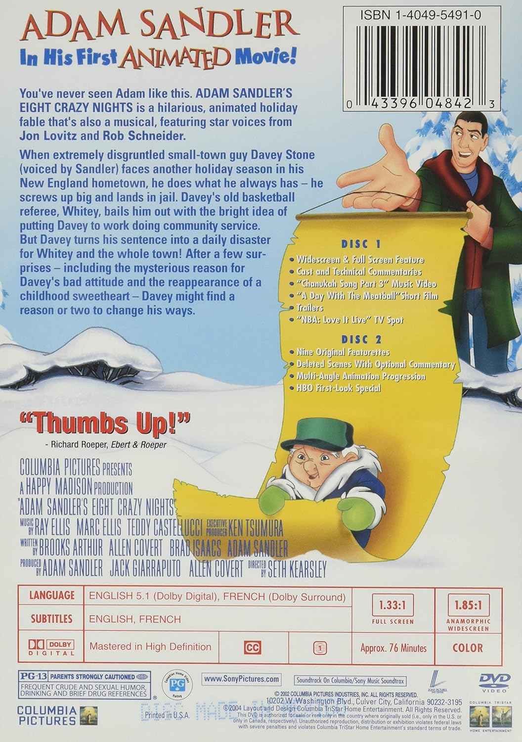 Eight Crazy Nights (Two-Disc Special Edition)