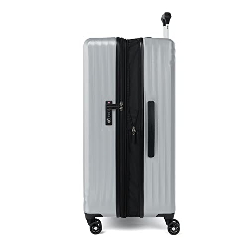 Travelpro Maxlite Air Hardside Expandable Carry on Luggage, 8 Spinner Wheels, Lightweight Hard Shell Polycarbonate Suitcase, Shadow Grey, Carry On 21-Inch