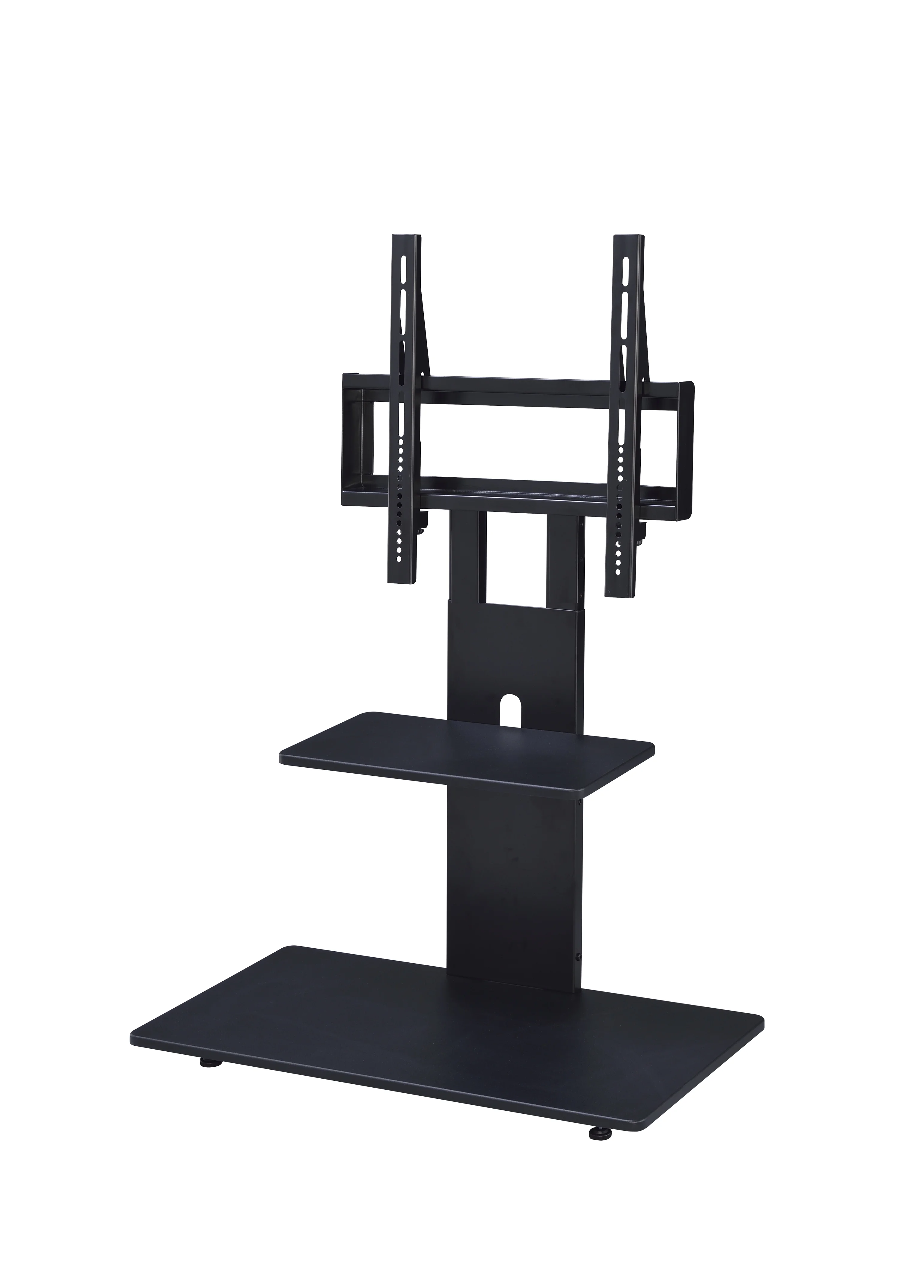 Proman Products The Panamera TV Stand - Adjustable Mount - Black