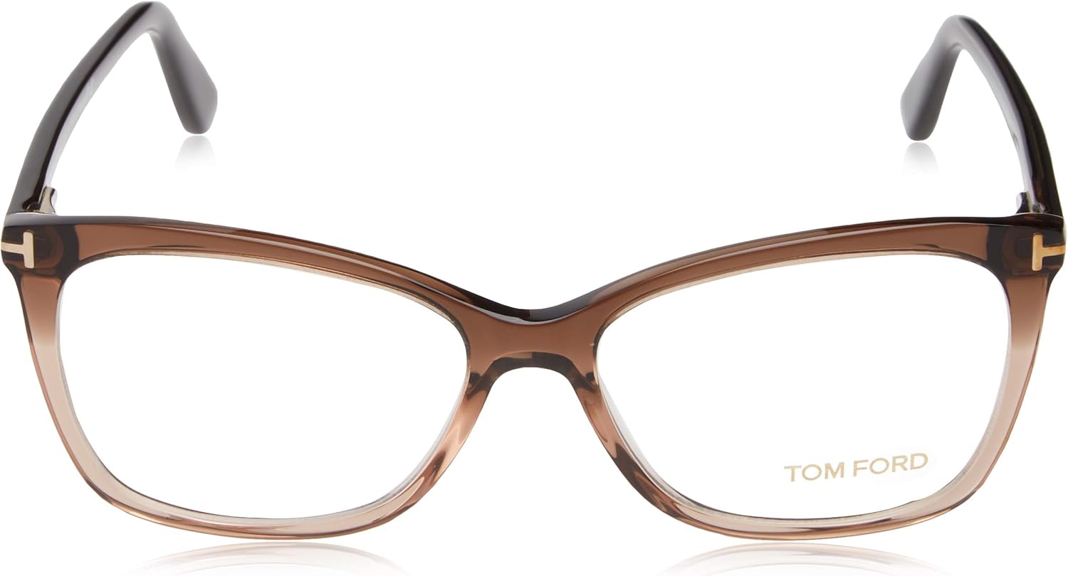 Eyeglasses Tom Ford FT 5514 050 dark brown/other, Transparent Brown, 54-15-140