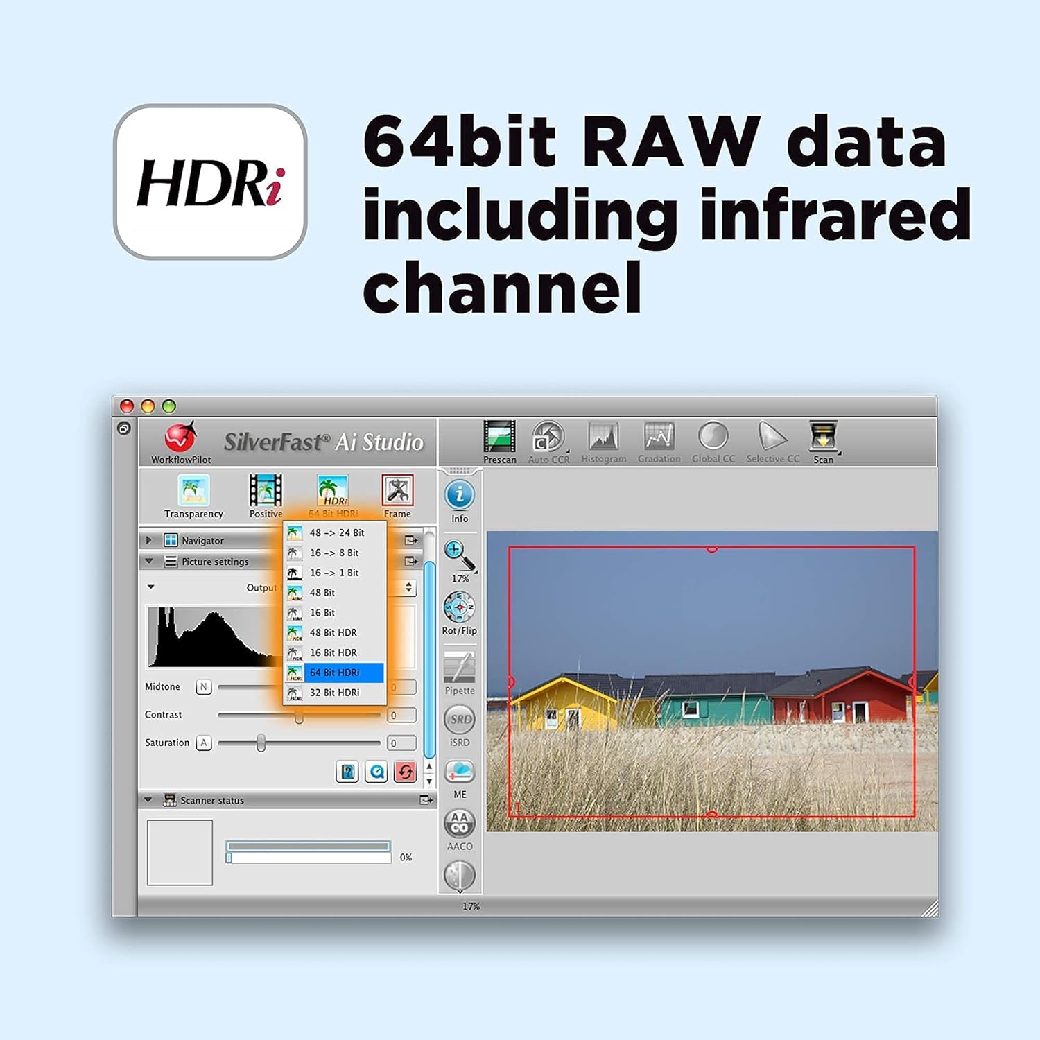Plustek OpticFilm 8200i Ai Film & Slide Scanner Converter + 35mm Mounted Slide Holders kit x 2