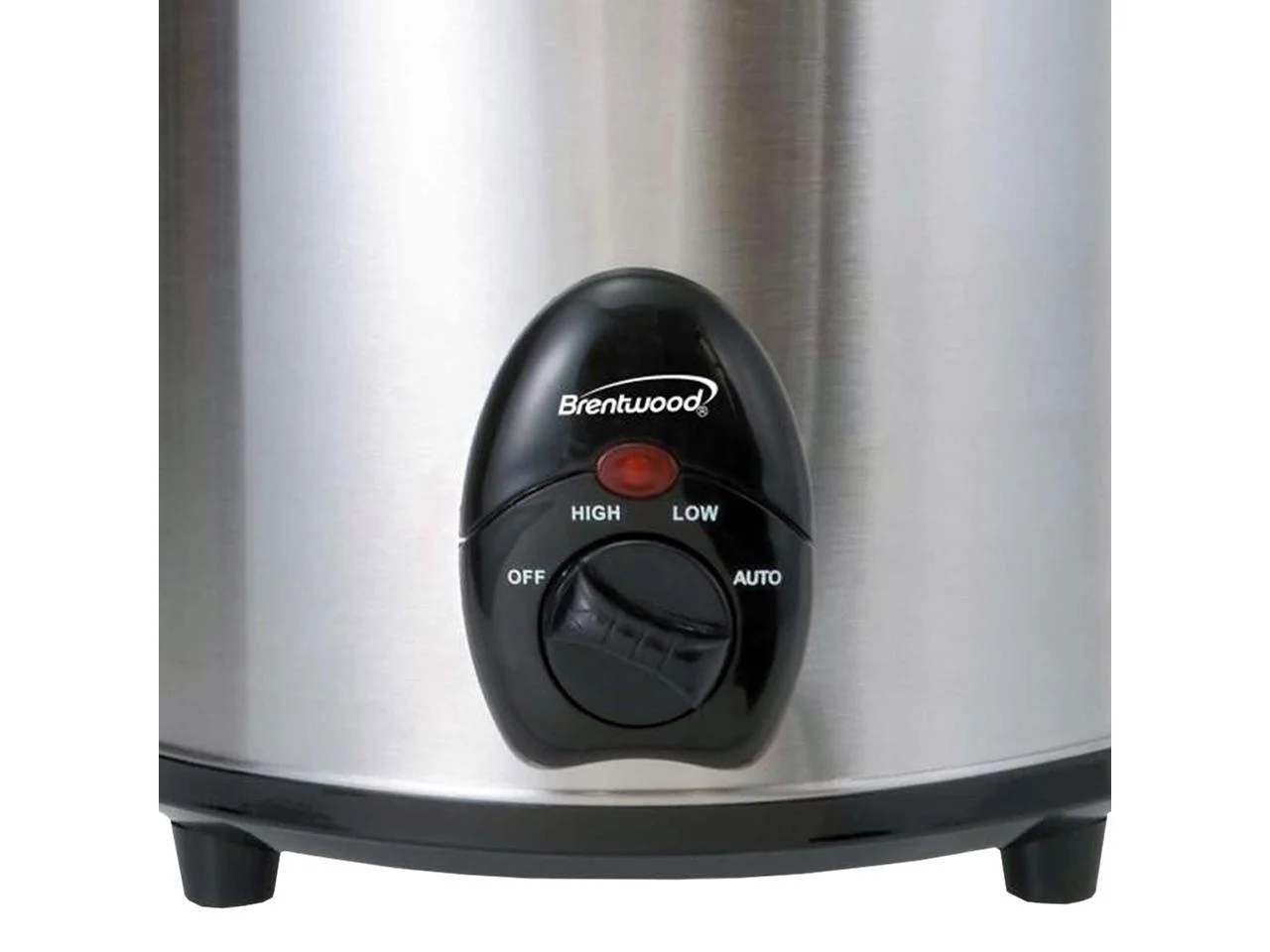 Brentwood SC-130S 3-Qt. 170-Watt Stainless Steel Slow Cooker (Metallic)