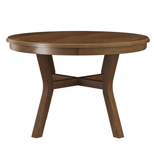 Hillsdale Furniture Cooper Convertible Wood 47 Inch Poker Game Table, Brown