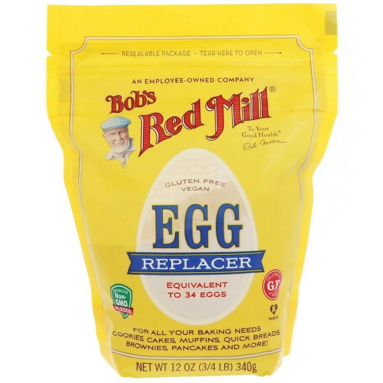 Bob's Red Mill, Egg Replacer, 12 oz Pack of 4