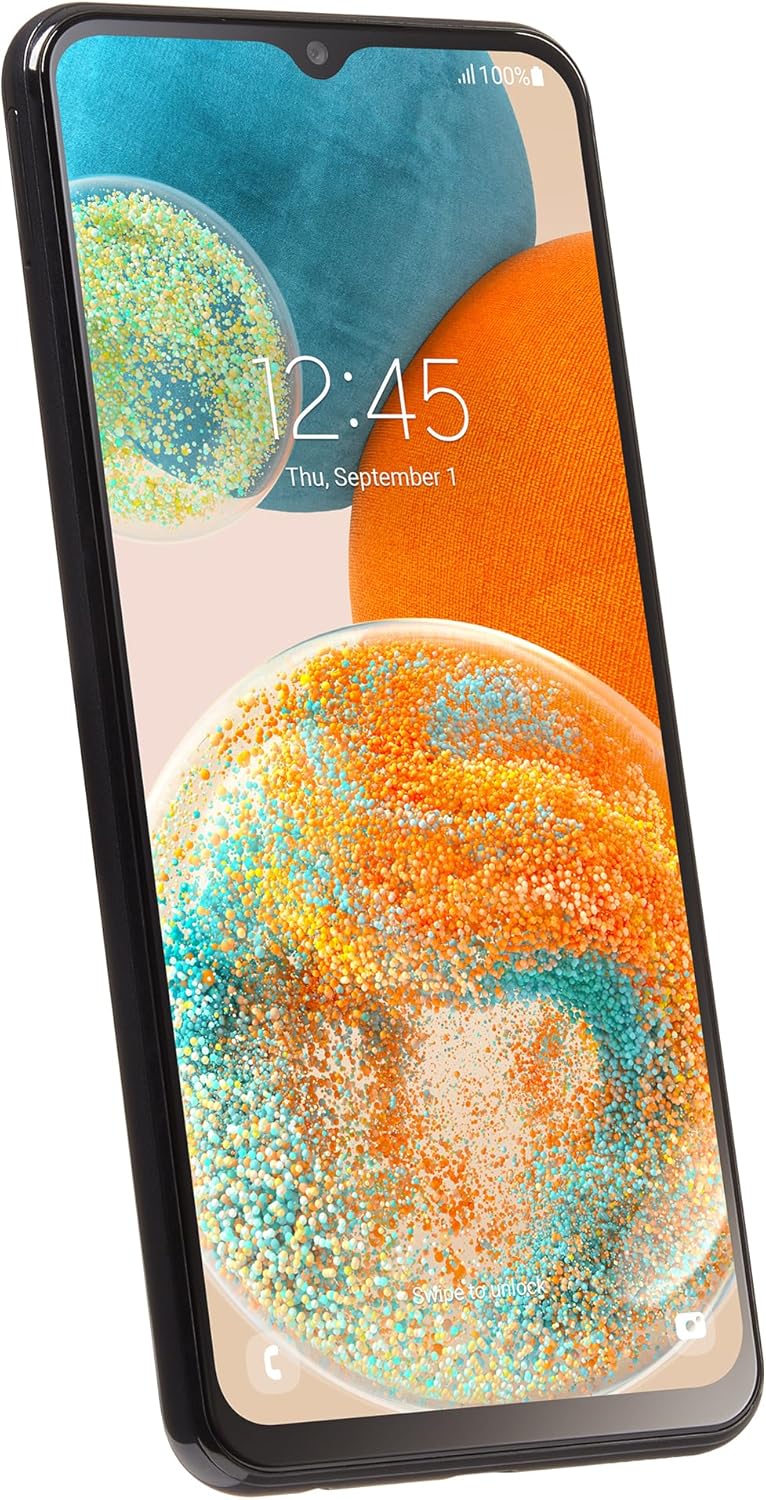 TracFone | Samsung Galaxy A23 5G | Locked | 64GB | 5000mAh Battery | 50MP Main camera | 6.5-in. FHD+ Display | Black