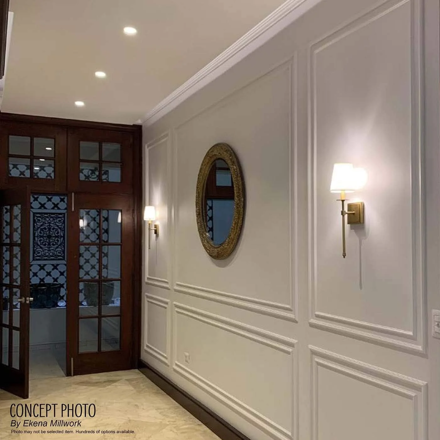 PML02X01CP Capistrano Panel Moulding Panel Moulding, 2 3/8