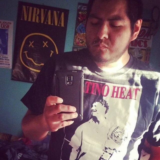 Eddie Guerrero Addicted to the Heat Championship Belt Mens Black T-shirt L