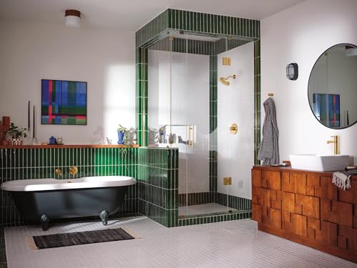 Moen Align Chrome One-Handle Single Hole Modern Vessel Sink Bathroom Faucet, 6192