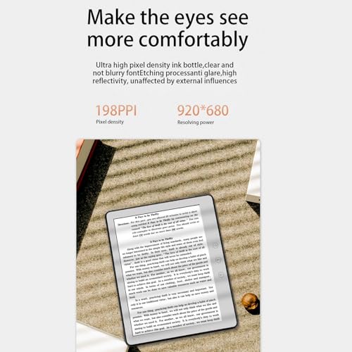 eReader 5.76 Inch Touchscreen ComfortLight, 16GB of Storage, Dark Mode Option Audiobooks Eye Friendly E Reader