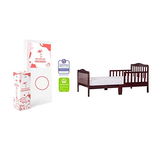 Dream On Me Baby Zzz 5” Crib Mattress, GREENGUARD Gold & JPMA Certified, Water-Resistant Sleep Surface, Machine Washable Cover, Fits Standard Cribs & Toddler Beds