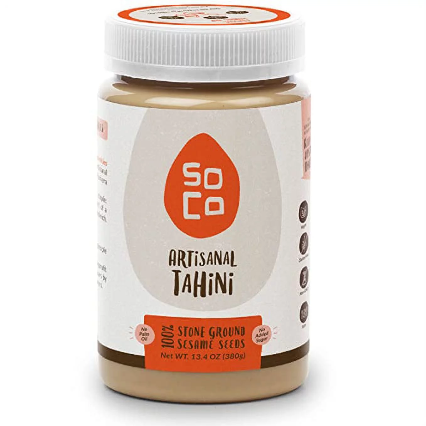 Soco: Tahini Artisanal, 13.4 Oz Pack Of 6