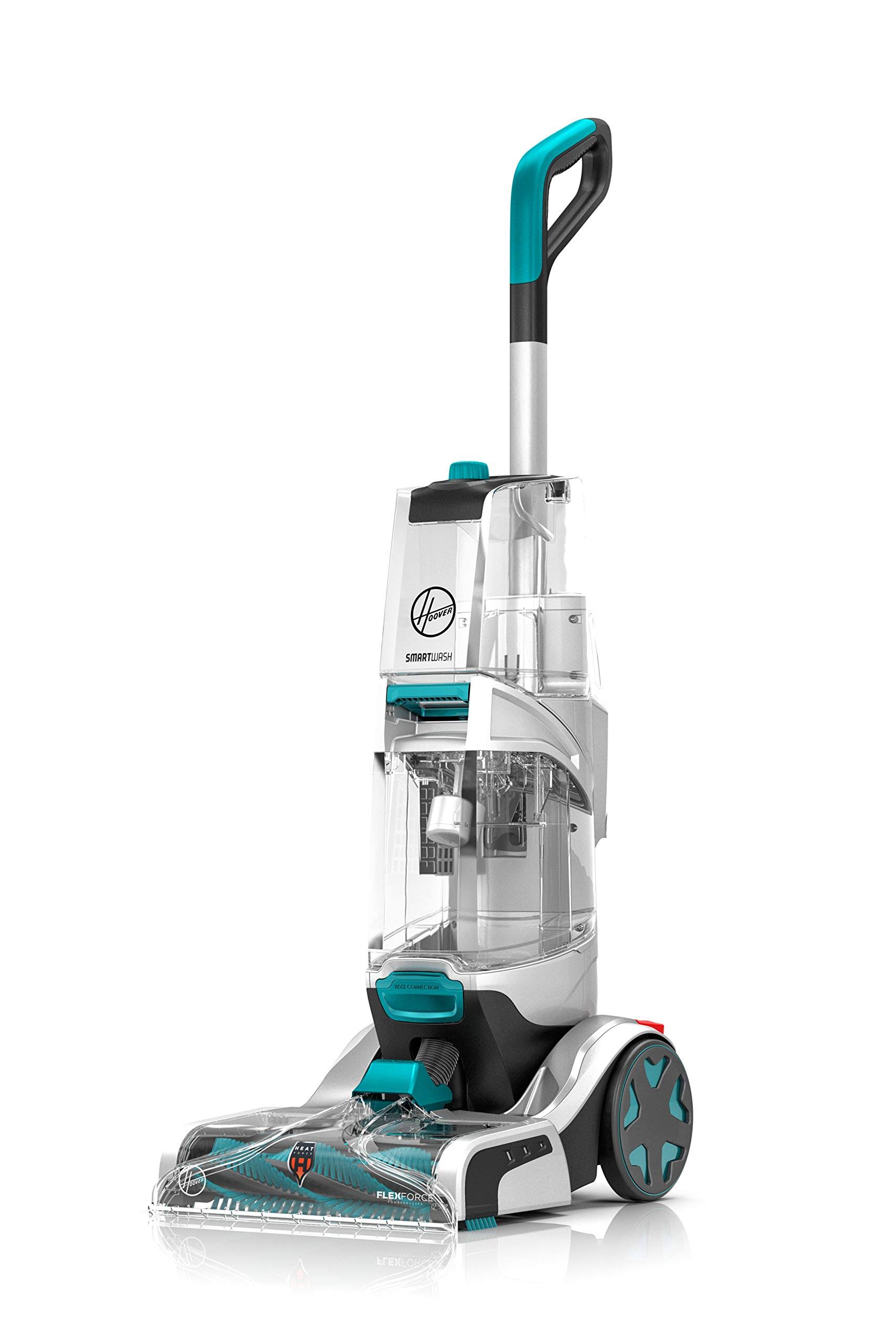 Hoover SmartWash Automatic Carpet Cleaner - Teal/Transparent